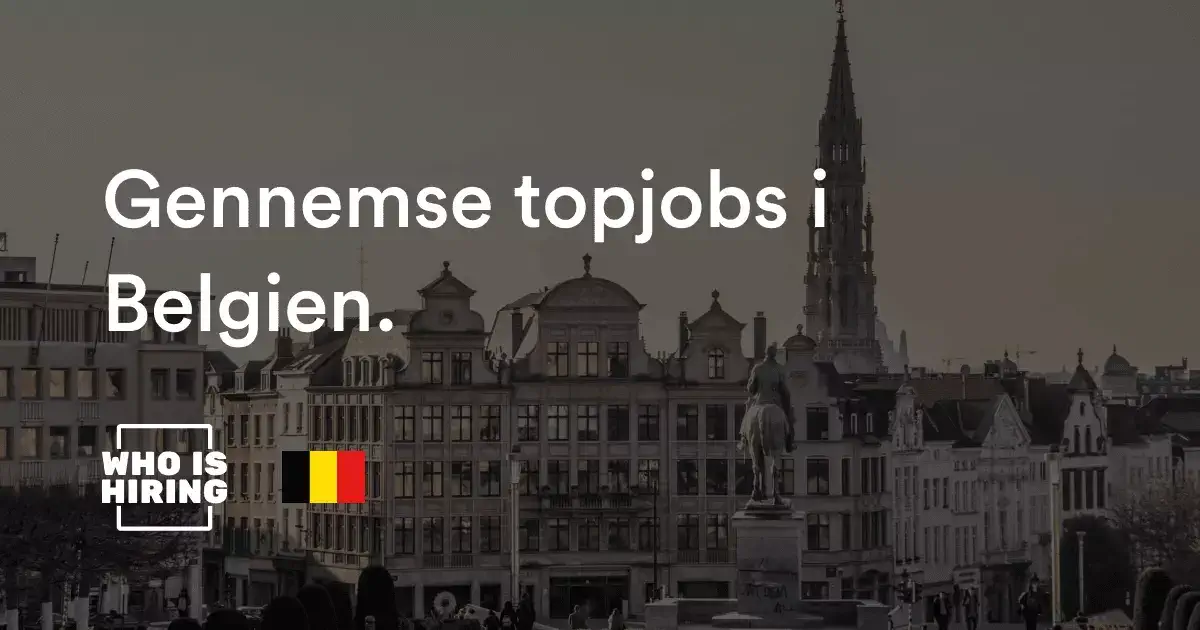 Who is hiring in Belgium